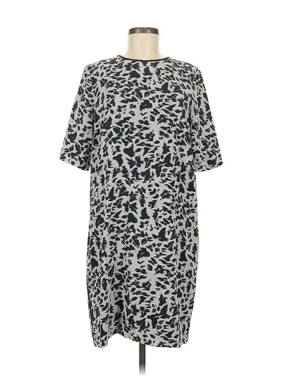 Pre-owned Jigsaw Casual Dress In Gray