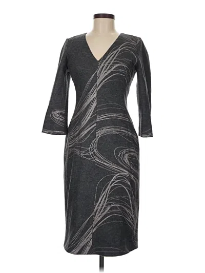 Pre-owned Jigsaw Cocktail Dress In Gray