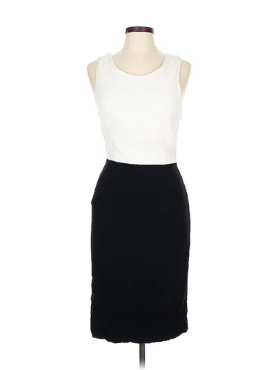 Pre-owned Jigsaw Cocktail Dress In White