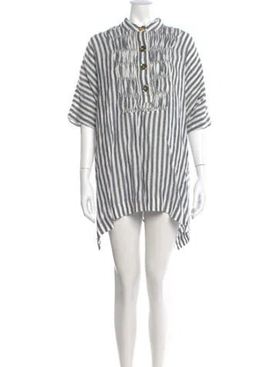 Pre-owned Jigsaw Linen Mini Dress In Multi