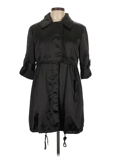 Pre-owned Jigsaw Trenchcoat In Black
