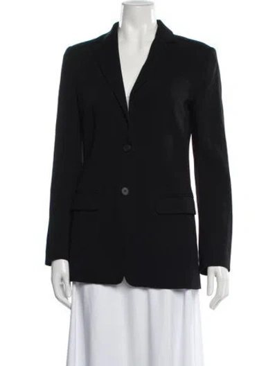 Pre-owned Jigsaw Wool Blazer In Black