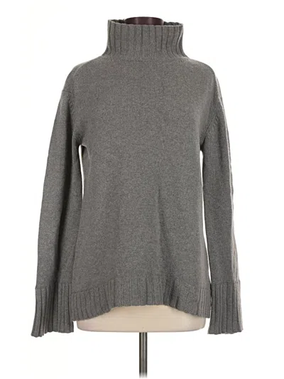 Pre-owned Jigsaw Wool Pullover Sweater In Gray