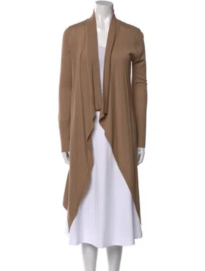 Pre-owned Jigsaw Wool V-neck Sweater In Neutral