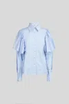 Jijil Camicia In Cotone A Righe In As Shown In The Picture