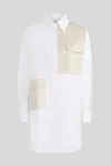 Jijil Camicione Bianco E Tofu In Bianco
