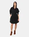 Jijil Dressed Dress  - 0002 - Black