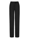 Jijil Jolie Straight-leg Trousers In Black
