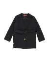 Jijil Jolie Toddler Girl Blazer Black Size 4 Polyester, Viscose, Elastane In Black