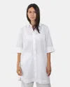 Jijil Shirt Shirt  - 0001 - White In White