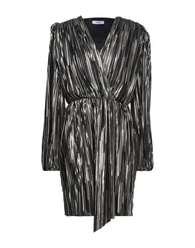 Jijil Short Dresses In Platinum