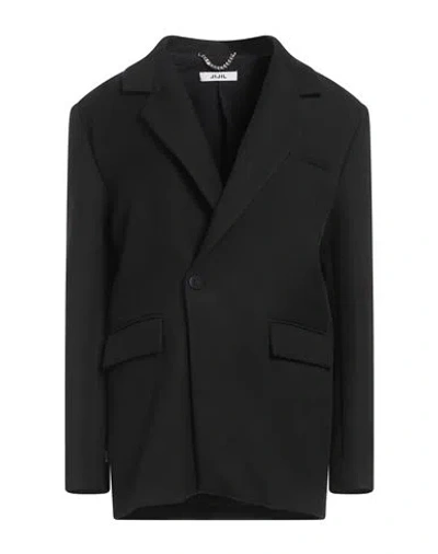 Jijil Woman Blazer Black Size 12 Polyester, Viscose, Elastane