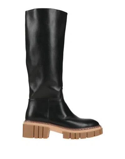 Jijil Woman Boot Black Size 6 Soft Leather