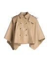 Jijil Woman Cape Beige Size 6 Polyester In Beige