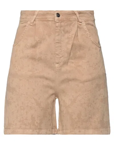 Jijil Denim Shorts In Beige