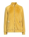 Jijil Woman Jacket Mustard Size 4 Polyester, Elastane In Yellow