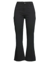 Jijil Woman Jeans Black Size 27 Cotton, Elastane