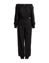 Jijil Woman Jumpsuit Black Size 6 Cotton, Elastane In Black
