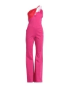 Jijil Woman Jumpsuit Fuchsia Size 4 Cotton, Elastane In Pink