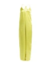 Jijil Woman Jumpsuit Lime Green Size 2 Viscose, Polyester