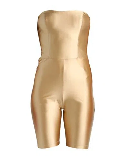 Jijil Woman Jumpsuit Sand Size 4 Polyamide, Elastane In Beige