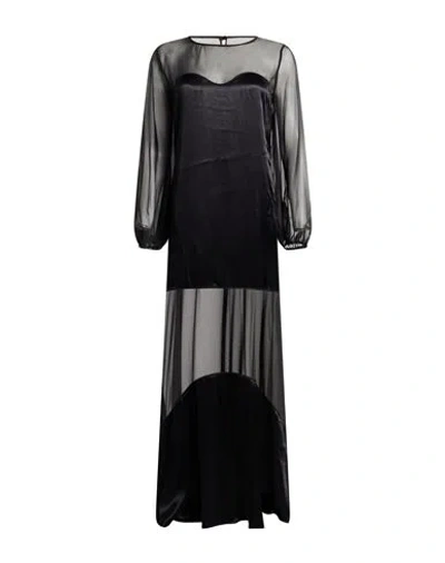 Jijil Woman Maxi Dress Black Size 2 Viscose