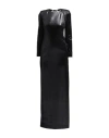 Jijil Woman Maxi Dress Black Size 6 Polyester, Elastane