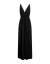 Jijil Woman Maxi Dress Black Size 6 Viscose, Polyester, Acetate, Pbt - Polybutylene Terephthalate