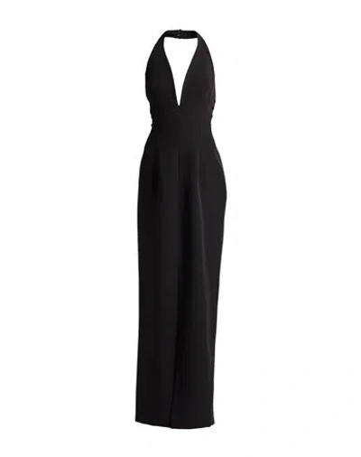 Jijil Woman Maxi Dress Black Size 8 Polyester, Elastane