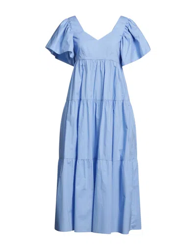 Jijil Long Dresses In Purple