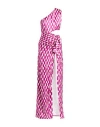 Jijil Woman Maxi Dress Mauve Size 6 Viscose In Purple