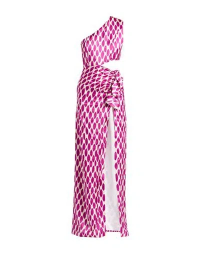 Jijil Woman Maxi Dress Mauve Size 6 Viscose In Purple