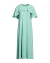 Jijil Woman Maxi Dress Sage Green Size 2 Cotton In Sage Green