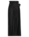 Jijil Woman Maxi Skirt Black Size 4 Linen, Polyamide