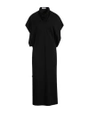 Jijil Woman Midi Dress Black Size 4 Viscose, Polyamide, Elastane