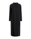 Jijil Woman Midi Dress Black Size 6 Viscose, Polyester, Elastane