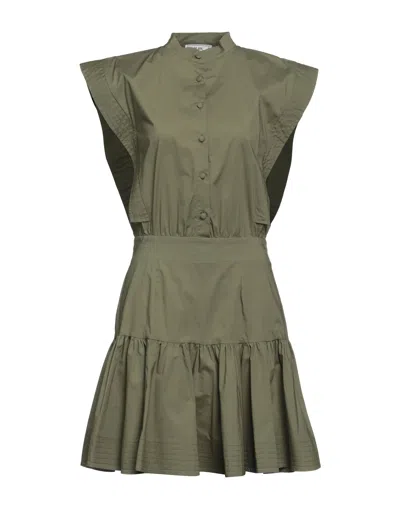 Jijil Midi Dresses In Green
