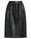 Jijil Woman Midi Skirt Black Size 8 Polyester, Polyurethane
