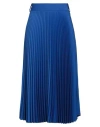 Jijil Woman Midi Skirt Blue Size 12 Polyester, Viscose, Elastane In Blue