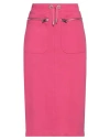 Jijil Woman Midi Skirt Magenta Size 8 Cotton, Polyester
