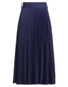 Jijil Woman Midi Skirt Purple Size 12 Polyester, Viscose, Elastane