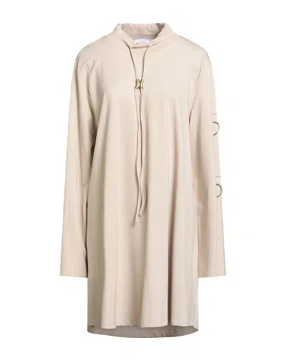 Jijil Woman Mini Dress Beige Size 12 Viscose, Polyamide, Elastane In Neutral