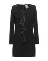 Jijil Short Dresses In Black
