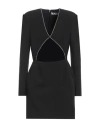 Jijil Woman Mini Dress Black Size 4 Polyester, Elastane