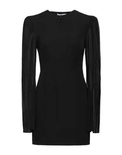 Jijil Woman Mini Dress Black Size 10 Polyester, Elastane