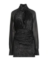Jijil Woman Mini Dress Black Size 4 Polyester, Elastane In Black