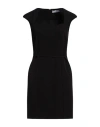 Jijil Woman Mini Dress Black Size 8 Polyester, Elastane In Black