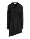 Jijil Woman Mini Dress Black Size 8 Polyester, Viscose, Elastane