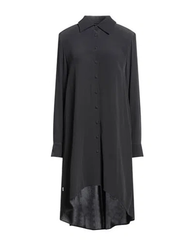 Jijil Woman Short Dress Black Size 4 Viscose