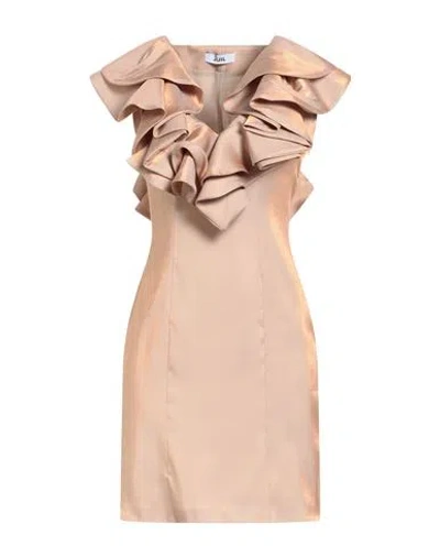 Jijil Woman Mini Dress Copper Size 4 Viscose, Polyester In Orange